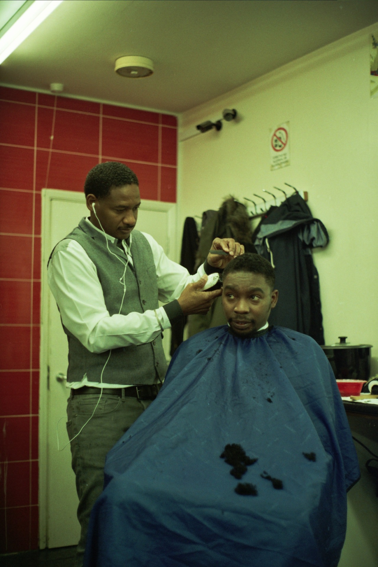 Hairdresser, Brixton, London 2017